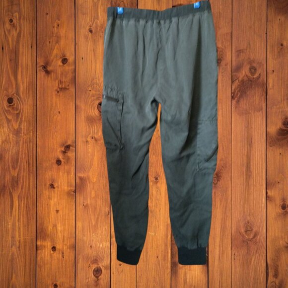 Young Fabulous & Broke Women's Small Green Cargo Jogger Pull On Pants Utility - Picture 6 of 6